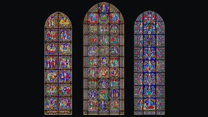 Tomanin - Chartres stained glass windows